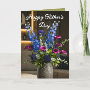 Cartão De Festividades Flores Para o Papai (1)