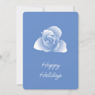 Cartão De Festividades Flores Tons Arte Branco Refinado