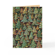 Floresta de Árvore de Natal Whimsey