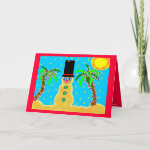 Cartão De Festividades Florida Sandman