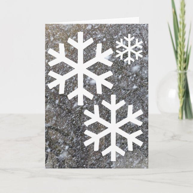 Cartão De Festividades Flurry (Frente)