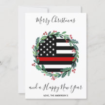 Fogueiro Thin Red Line Wreath