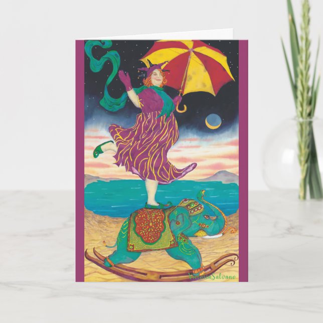 Cartão De Festividades Folded Holiday Card (Frente)