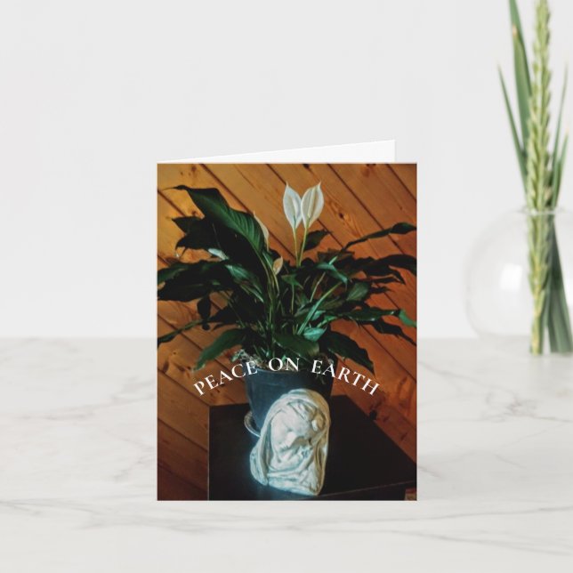 Cartão De Festividades Folded Holiday Card (Frente)