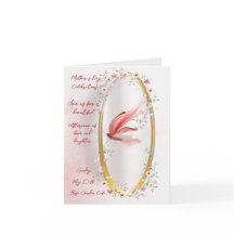 Cartão de Festividades Folha Dupla