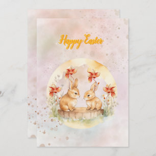 Cartão de Festividades Folha Única