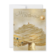 Cartão de Festividades Folha Única