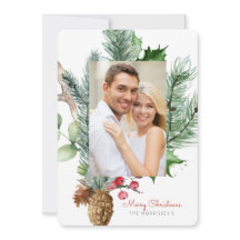 Folhagem Botânica de Inverno 2 Foto Plana