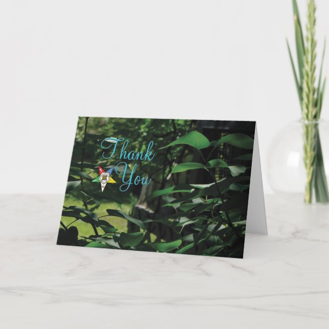 Cartão De Festividades Folhas do Lilac (Frente)