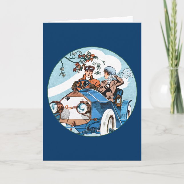 Cartão De Festividades Folheto 1910 Cole 30 (Frente)