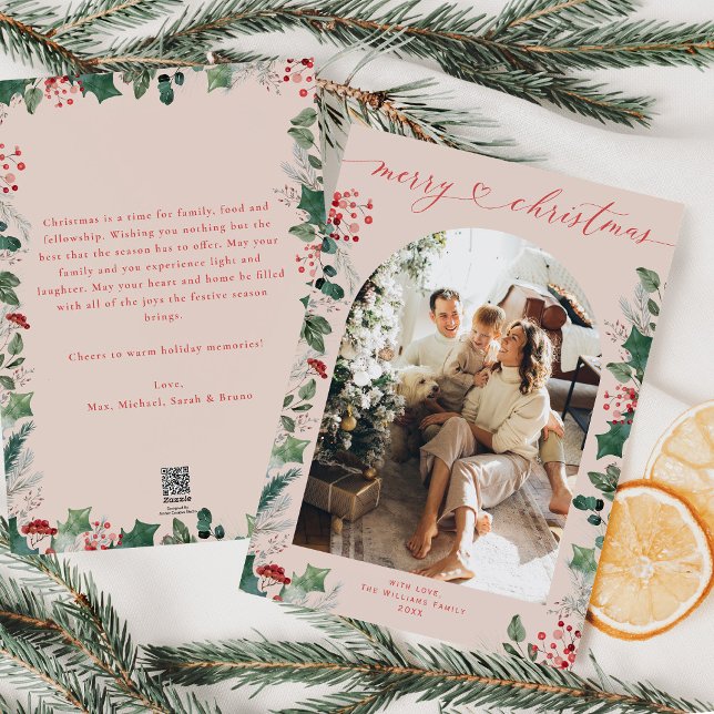 Cartão De Festividades Fólio Botânico 1 - Arco de Fotografias da Família (Criador carregado)