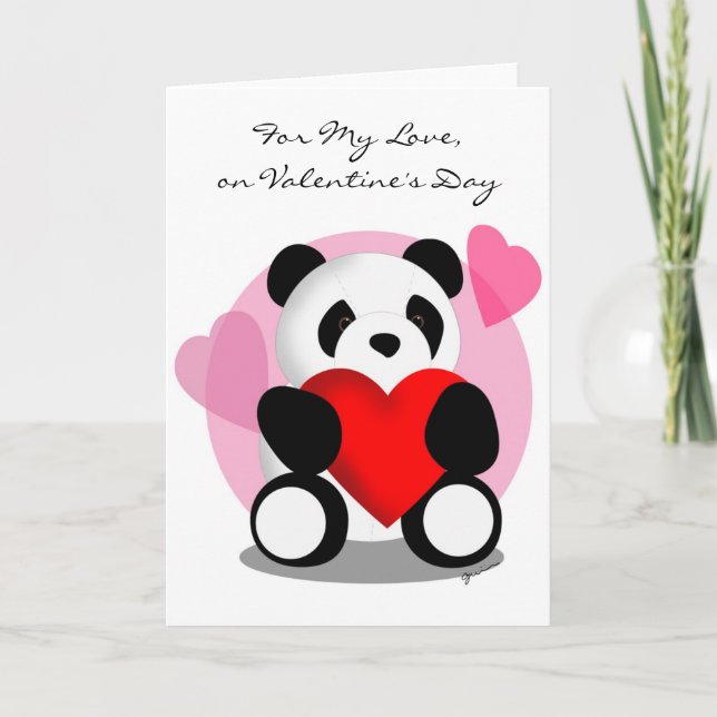 Cartão De Festividades For My Love (Frente)