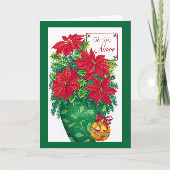 Cartão De Festividades For You, Niece (Frente)