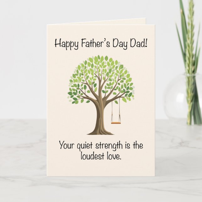 Cartão De Festividades Força silenciosa (Frente)