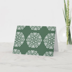 Cartão De Festividades Forest Mandala