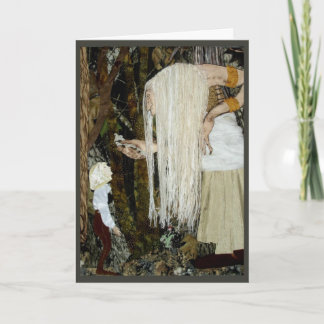 Cartão De Festividades Forest Witch Holiday Card