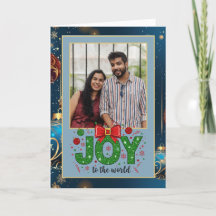 Foto bonito de Natal Azul