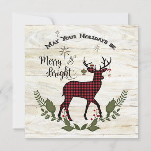 Cartão De Festividades Foto da família Collage Farmhouse Wreath de Natal