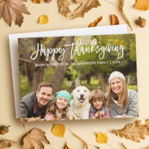 Foto da Família de Ação de Graças do Script Bruto 