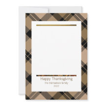 Foto da Xadrez de Brown Tartan, Rustic Modern Fall