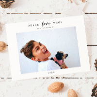 Foto de Cachorro Moderno Paz Amor Vence Natal