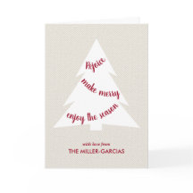 Foto de Canvas de bege de árvore de Natal em Scrip