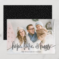 Foto de Cheio de Script Elegante Hope Love Hugs Bl