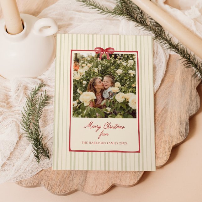 Cartão De Festividades Foto de faixas de quadros do Arco vermelho (Criador carregado)