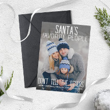 Foto de família engraçada de Natal Divertida Moder