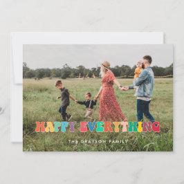 Cartão De Festividades Foto de Feliz Tudo Divertido Retro 60s