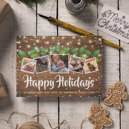 Cartão De Festividades Foto de Feriados Felizes da Rússia Country Winter