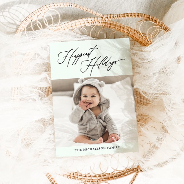 Cartão De Festividades Foto de Feriados Mais Felizes do Verde Botânico Mo (Criador carregado)