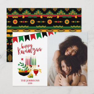 Cartão De Festividades Foto de Kwanzaa