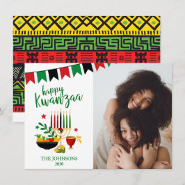 Cartão De Festividades Foto de Kwanzaa