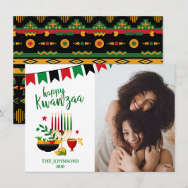 Cartão De Festividades Foto de Kwanzaa