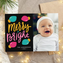 Foto de Luzes de Natal Alegres e Brilhantes