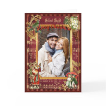 Foto de Música Antiga Personalizar Férias Saudação