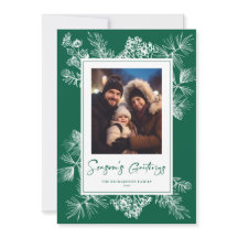 Foto de Natais vintages Verdes Botânicos