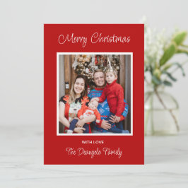 Cartão De Festividades Foto de Natal