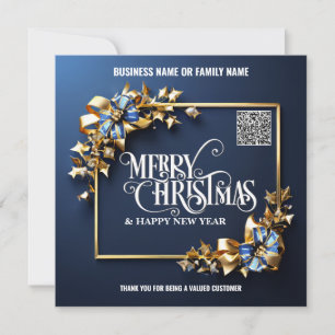 Cartão De Festividades Foto de natal azul de natal azul de natal de natal