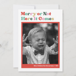 Cartão De Festividades Foto de Natal branco ou feliz