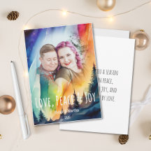 Foto de Natal com Aurora Gay em Aquarela