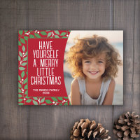 Foto de Natal Merry Moderno - Botânica, profundame