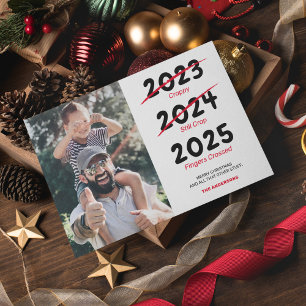 Cartão De Festividades Foto de Natal Pandêmica engraçada