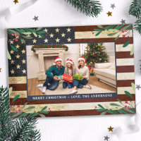 Foto de Natal Patriótica Bandeira Americana