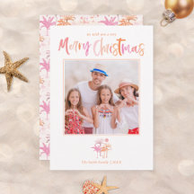 Foto de Natal Tropical com Palmeira Elegante
