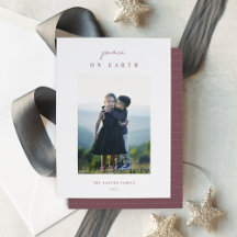 Foto de Natal Vertical Minimalista Moderna