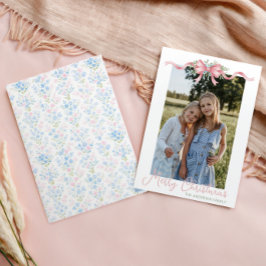 Cartão De Festividades Foto de troca do Arco de Natal do Avô-Milênio