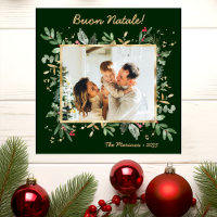 Foto de Verde Botânico Moderno Buon Natale