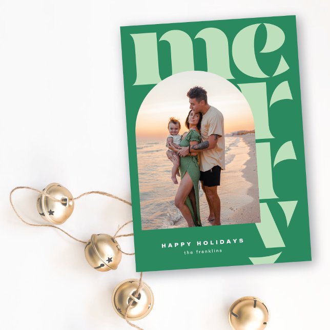 Cartão De Festividades Foto do Arch Moderno da Grande Feliz (Criador carregado)